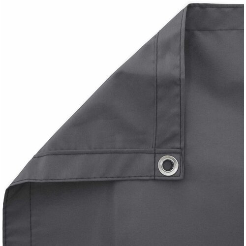  Zaslon za privatnost na balkonu 150 x 700 cm Polyester Antracit Slike