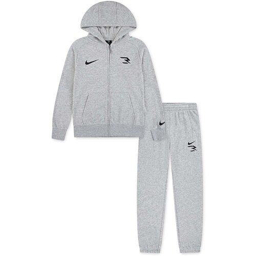 Nike Trenirka komplet Full Zip French Terry Set Siva Slike