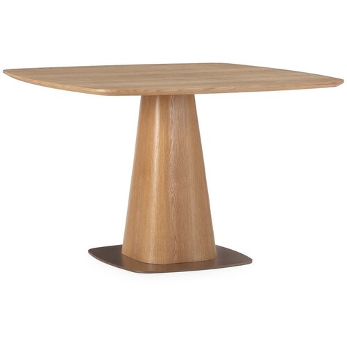 MOME Jedilna miza v hrastovem dekorju 120x120 cm Etel &amp;ndash; Slike