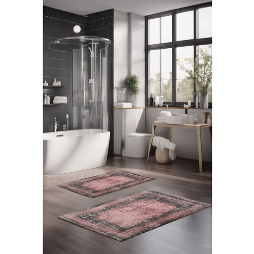  CT-5084 multicolor bathmat set (2 pieces) Cene