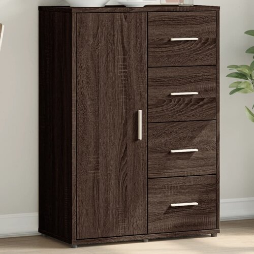 vidaXL Komoda boja smeđeg hrasta 60x31x84 cm od konstruiranog drva Cijene