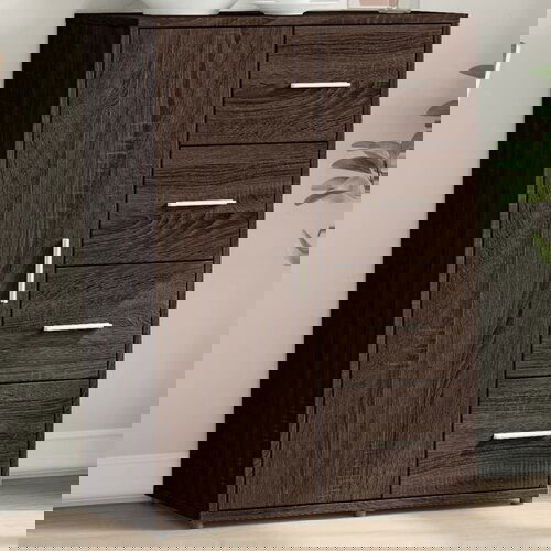 VidaXL Komoda boja smeđeg hrasta 60x31x84 cm od konstruiranog drva Slike