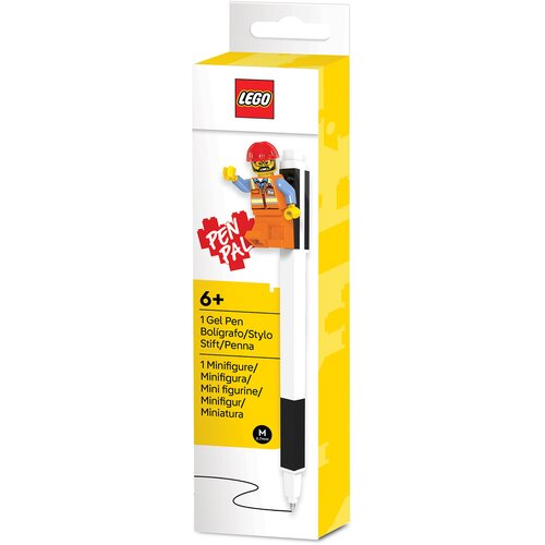 Lego Gel olovka sa minifigurom &amp;ndash; Crna Slike