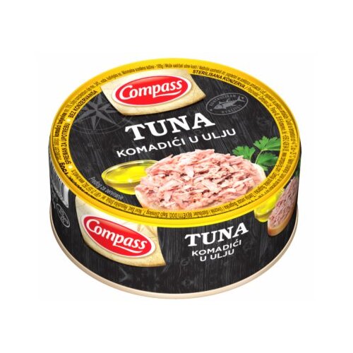 Compass tuna komadići u ulju 150g limenka Slike