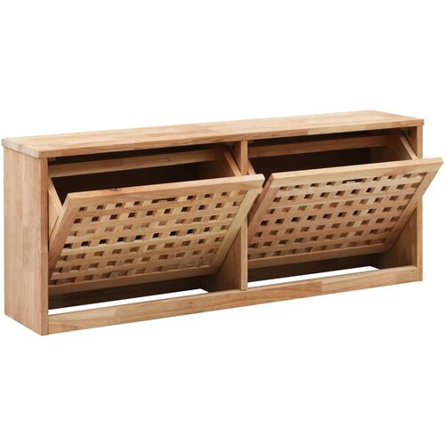 Maison Chic Klop za čevlje - Sedež za čevlje čevljev 94x20x38 cm trdna orehovina, (21777966) Cene
