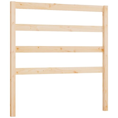 Maison Chic posteljno vzglavje - vzglavna omarica - nočna omarica 96x4x100 cm trdna borovina, (21704503) Slike
