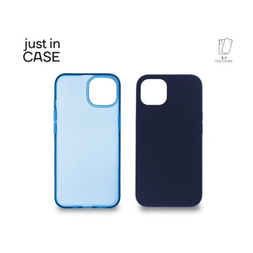 Just_in_Case 2u1 Extra case MIX paket PLAVI za iPhone 13 ( MIX104DB ) Cene