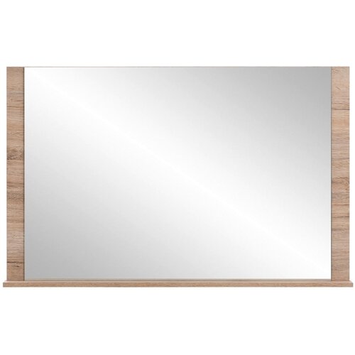 MID.YOU STENSKO OGLEDALO, 111,3/71,1/12,4 cm leseni material Slike