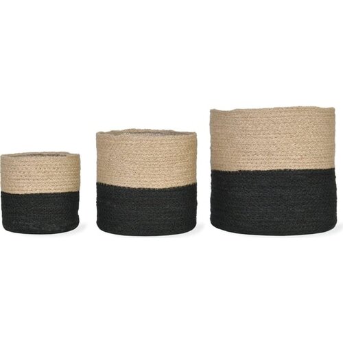 Garden Trading 3-delni set lončkov iz jute Cene