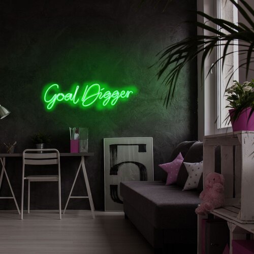 Wallity Dekorativna plastična LED rasveta Goal Digger Green Cene