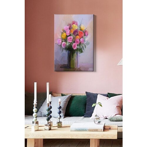 Wallity Slika Kanvas Tablo-162, 50x70 cm Cene