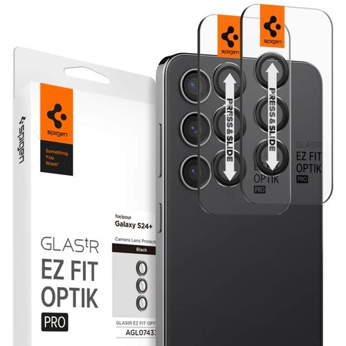 Spigen OPTIK.TR EZ FIT Za&scaron;tita za kameru 2 kom za SAMSUNG S24+PLUS crna Cijene