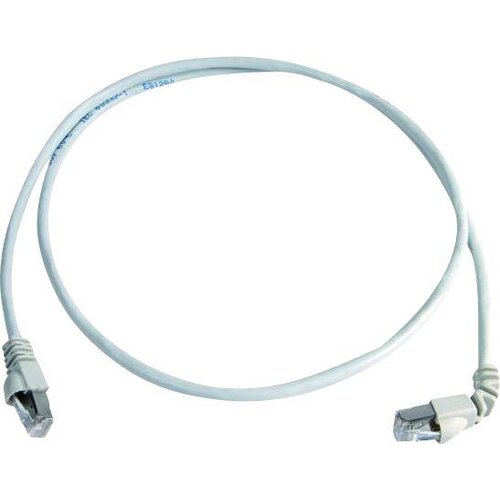 Telegärtner L00000A0204 RJ45 omrežni kabel\, Patch kabel CAT 6a S/FTP 1.00 m bela ognjevaren\, brez halogena 1 kos, (20415598) Cene