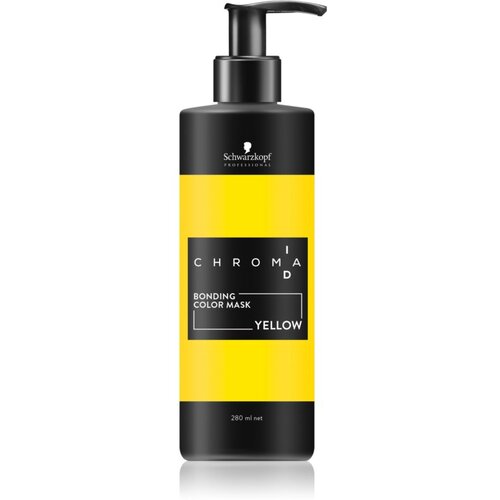 Schwarzkopf chroma id bonding color mask intense - rumena Slike