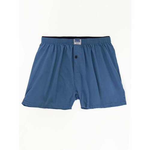 Fashion Hunters Men´s blue boxer shorts Slike