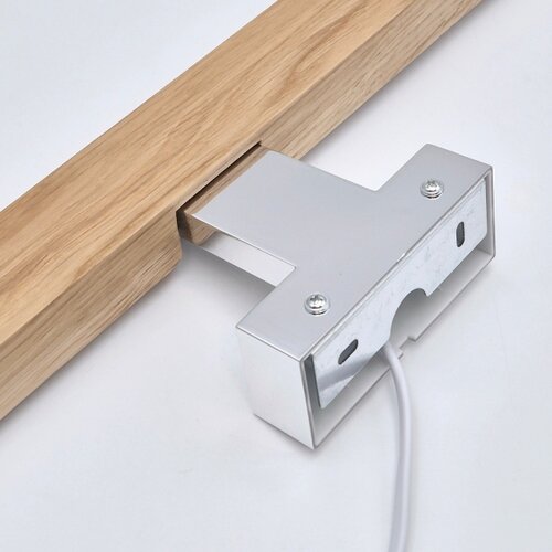 Brilagi-LED Kupatilsko osvetljenje za ogledalo WOODY MIRROR LED/12W/230V IP44 hrast/hrom Slike