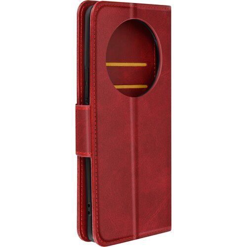 AVIZAR torbica s preklopom za honor magic 6 lite 5G gladka teksturirana denarnica flap, bordeaux, (5000016459) Cene