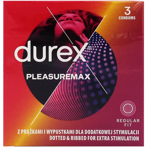 Durex Pleasuremax kondomi 3 kom Slike