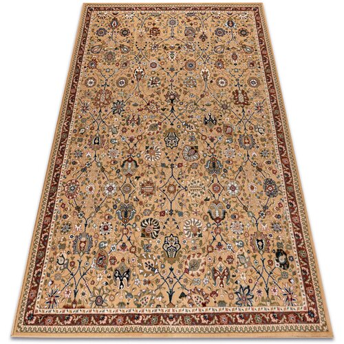 RugsX Preproge Volnena preproga NAIN Ornament, okvir 1642/51355 b 240x340 cm Bež Slike