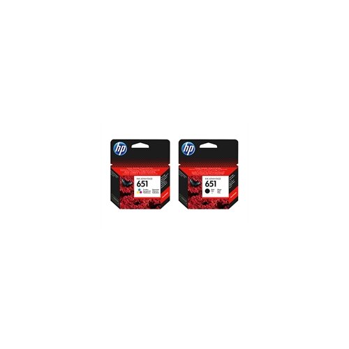 HP Komplet tinta nr.651 (BK + CMY), original Cene