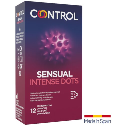 Control Sensual Intense Dots 12 pack Cene