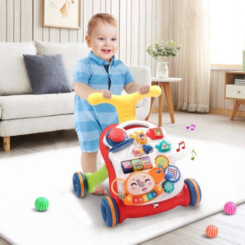 Kikka Boo guralica play grow 2u1 red Slike