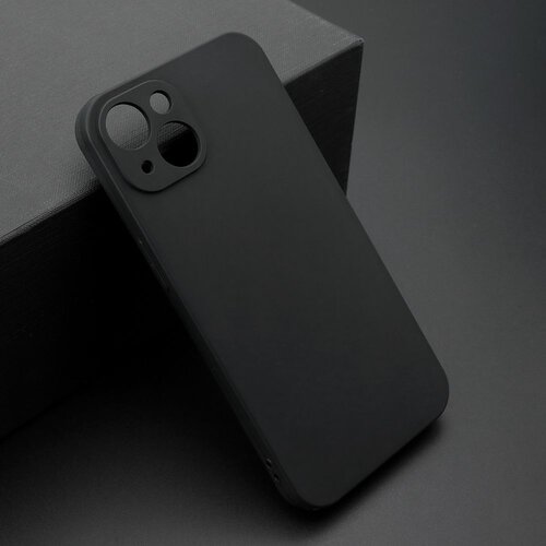 Maska ultra tanki kolor za iphone 13/ crna Slike
