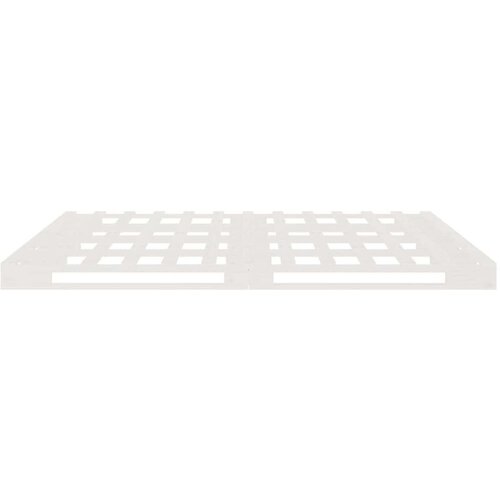 VidaXL Okvir za krevet bijeli 120 x 190 cm masivna borovina 4FT bračni Slike