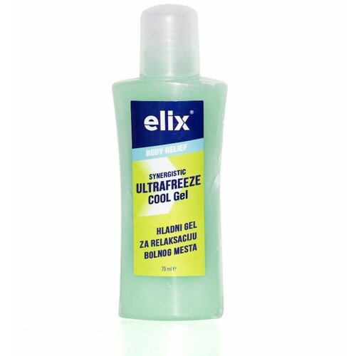 Elix body relief ultrafreeze gel hladni gel za relaksaciju bolnog mesta 70ml Slike