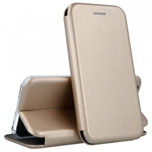  Premium Soft preklopna torbica iPhone 15 Pro Max - zlata Cene