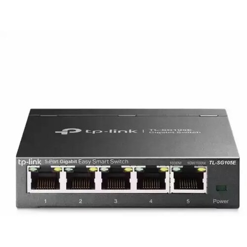 Tp-link TL-SG105E 5-portni Gigabit 10/100/1000Mb/s Easy Smart energy-efficient svič Slike