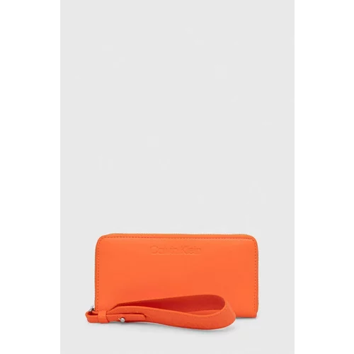 Calvin Klein Novčanik za žene, boja: narančasta