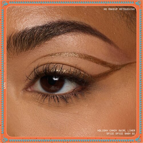 NYX Professional Makeup Gingerbaddie Land Candy Swirl svinčnik za oči odtenek 01 Spice Spice Baby 1 kos Slike