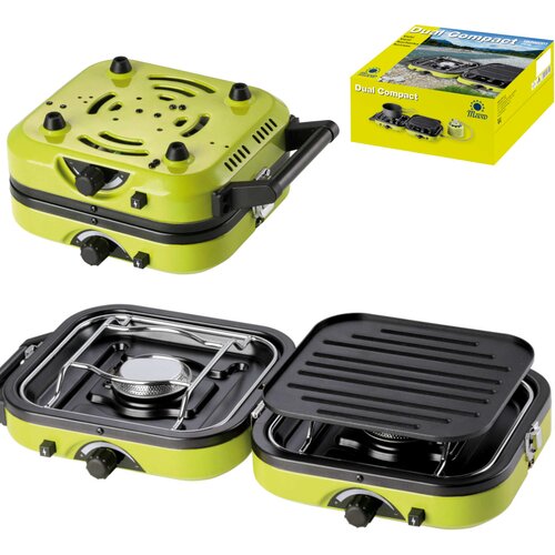 MEVA DUAL COMPACT + GRILL dvojni &amp;scaron;tedilnik za kampiranje, (21143043) Slike