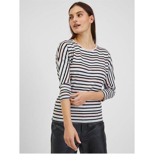 Orsay Light Blue Women&amp;#039;s Striped T-Shirt - Women Slike