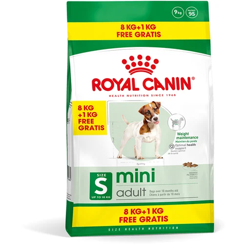 Royal_Canin 1 kg / 3 kg gratis! Size - Mini Adult (8 kg + 1 kg gratis!)