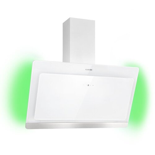 Klarstein aurora eco 90 cm parni usisivač/napa, bijela Cijene
