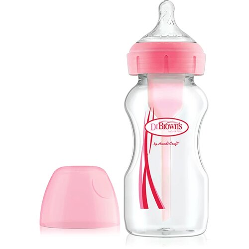 Dr. Brown's plastična flašica options+ 270ml roze Slike