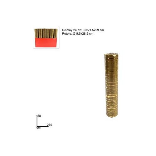 Dekorativna TKANINA VELUR 28*270CM ZLATNA MN002003A Cijene