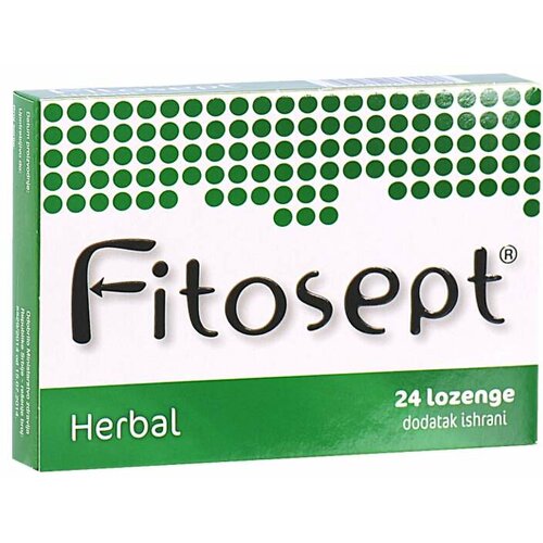Fitosept herbal 24 pastile Slike