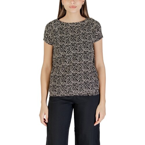 Street One Topi & Bluze printed mat-mix shirt 323168 Črna Cene