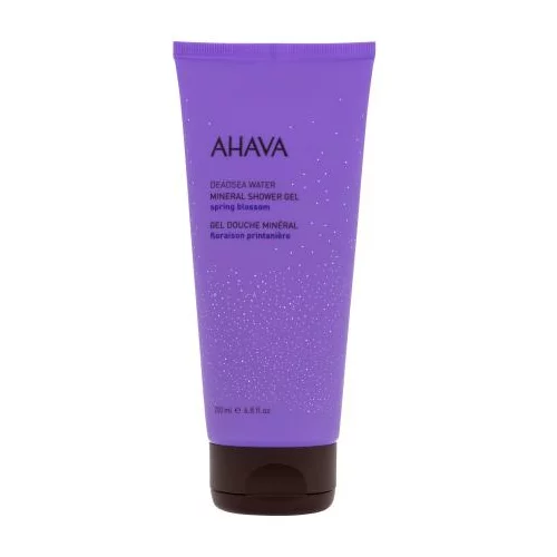 Ahava Deadsea Water Mineral Shower Gel Spring Blossom osvježavajući i hidratantni gel za tuširanje 200 ml za ženske