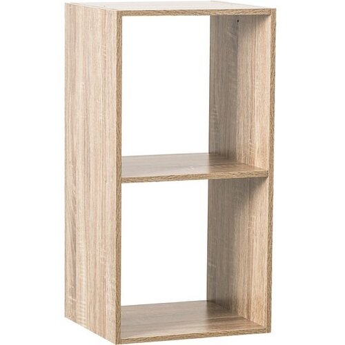 Five polica 2 otvora modul 34.5x32x67.5cm furnir natur Cene