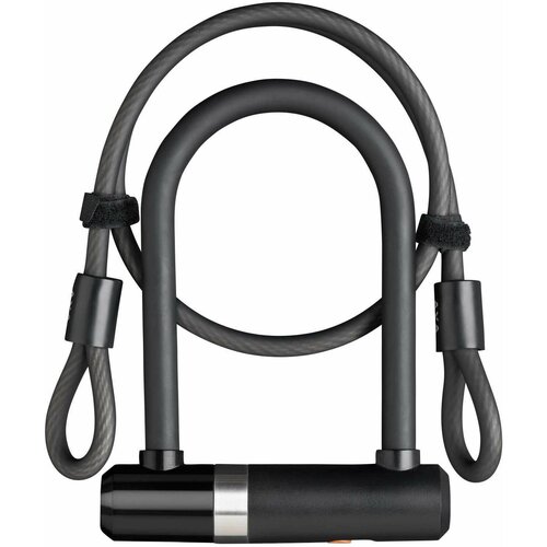 Crossbike brava za zaključavanje AXA U-lock Newton pro mini+cable 10 х 100 mm crna Cene