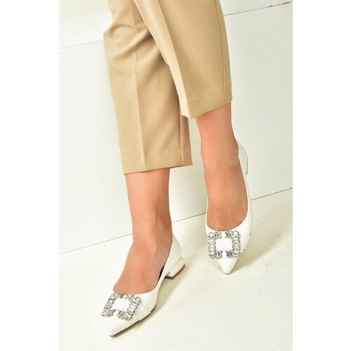 Fox Shoes white women's low-heeled casual shoes Slike