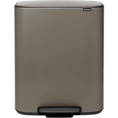 Brabantia Siva željezna kanta za smeće s pedalom 60 l Bo &amp;ndash; Slike
