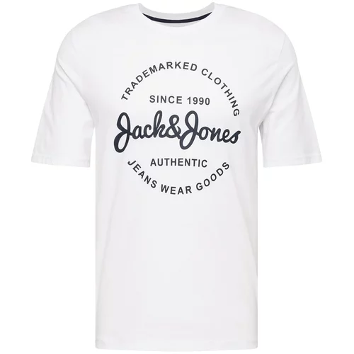 Jack & Jones Majica 'FOREST' noćno plava / bijela