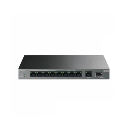 Tp-link LAN Switch LS1210GP 9x1G/1xSFP/8PoE/61W Cene