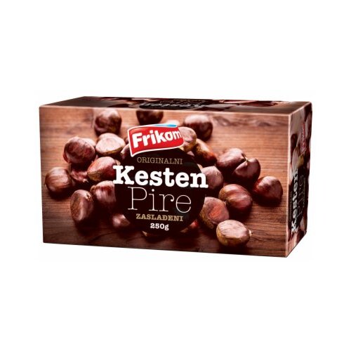 Frikom kesten pire zaslađeni 250g kutija Slike