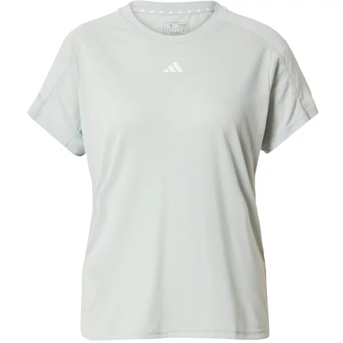 Adidas Tehnička sportska majica 'Train Essentials' pastelno zelena / bijela